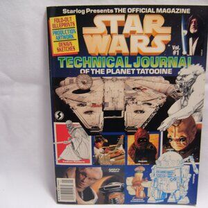1993 Star Wars Technical Journal of the Planet Tatoonie VOL 1 Paperback